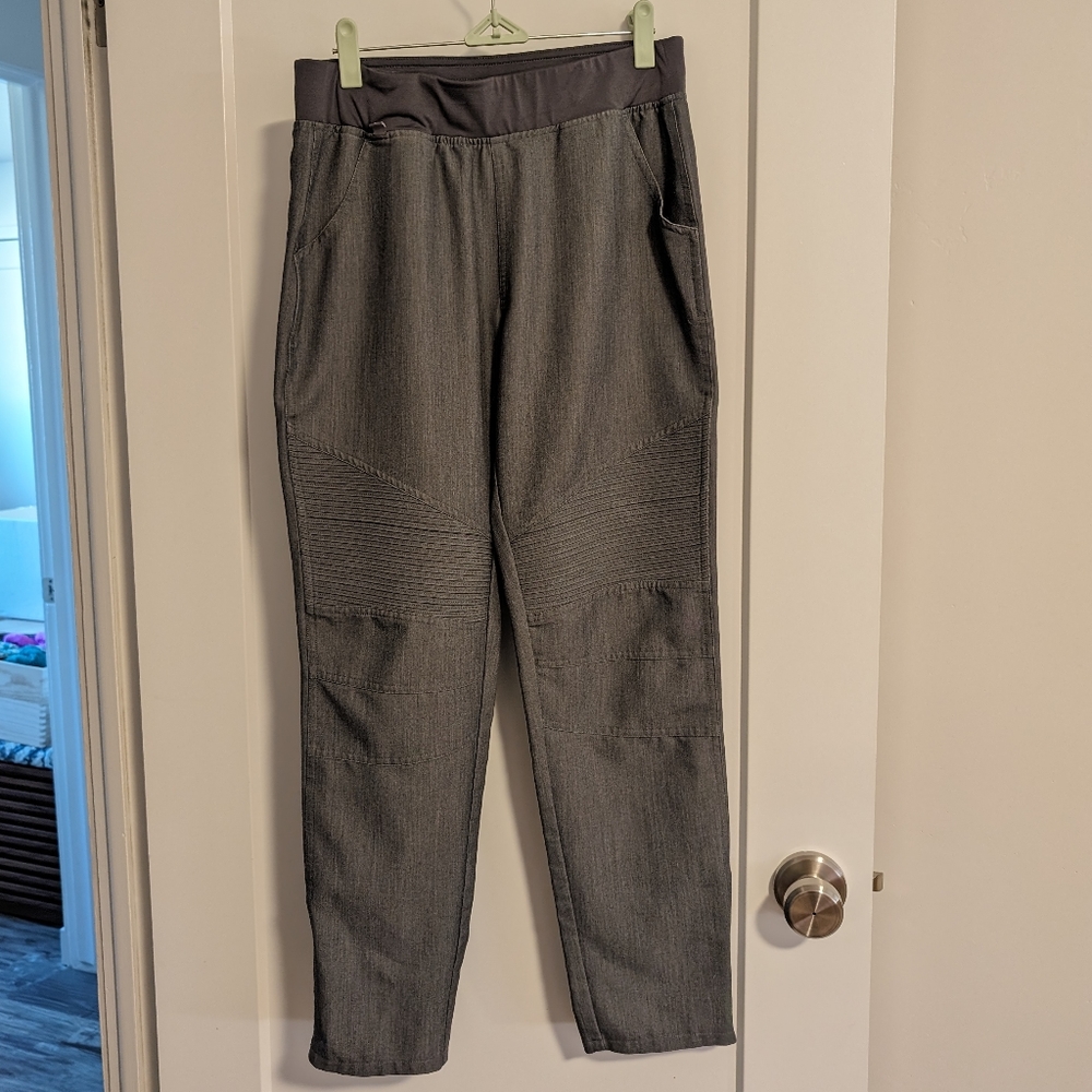 Figs Technical Collection Gray Scrub Pants Small